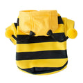 Sudadera para Perro y Gato con Capucha Abeja Rayas Amarillas y Negras