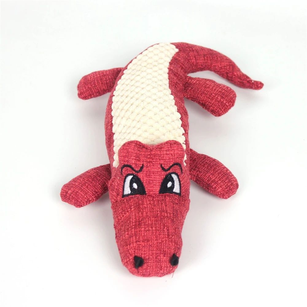 Croccodino Bite Resistant Plush Dog Toy