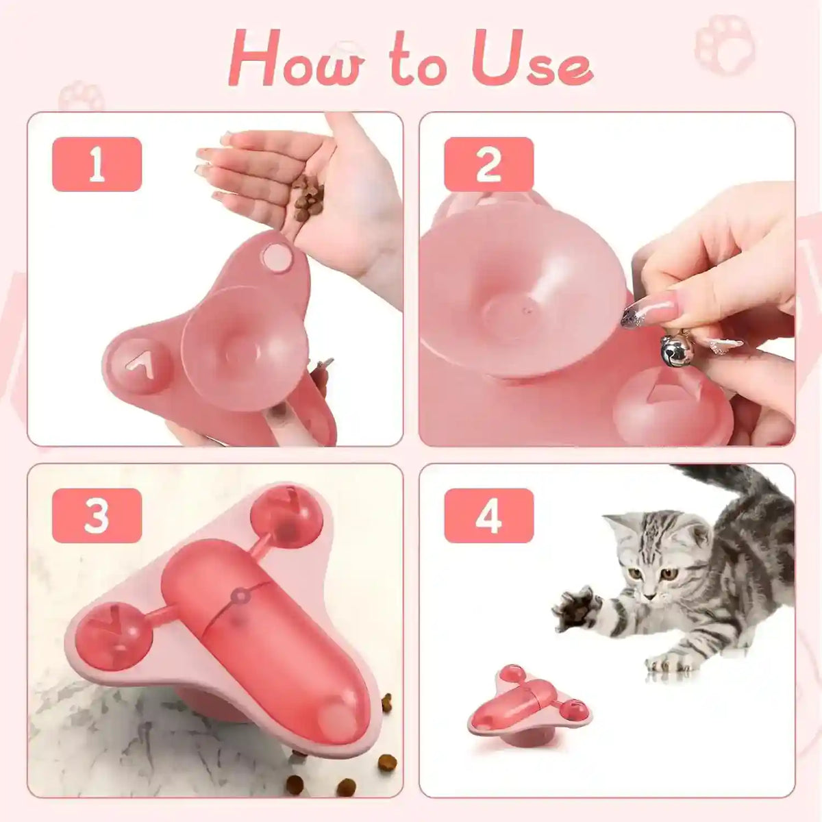 Gioco Interattivo Gatti Cani - Dispenser Snack con Ventosa by Dog Moda