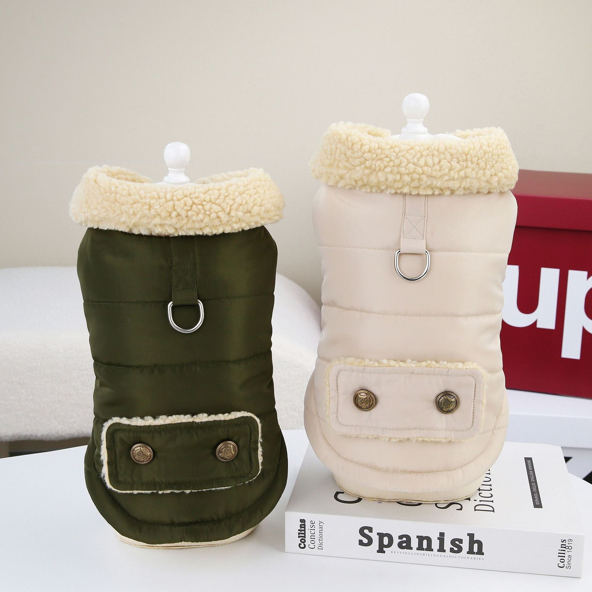 Cappottino Chill per Cani - Colletto Ecopelle, Stile Nordic