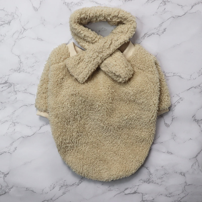 Maglia Pile Coccola d'Autunno - Speciale Bulldog Inglese - Dog Moda