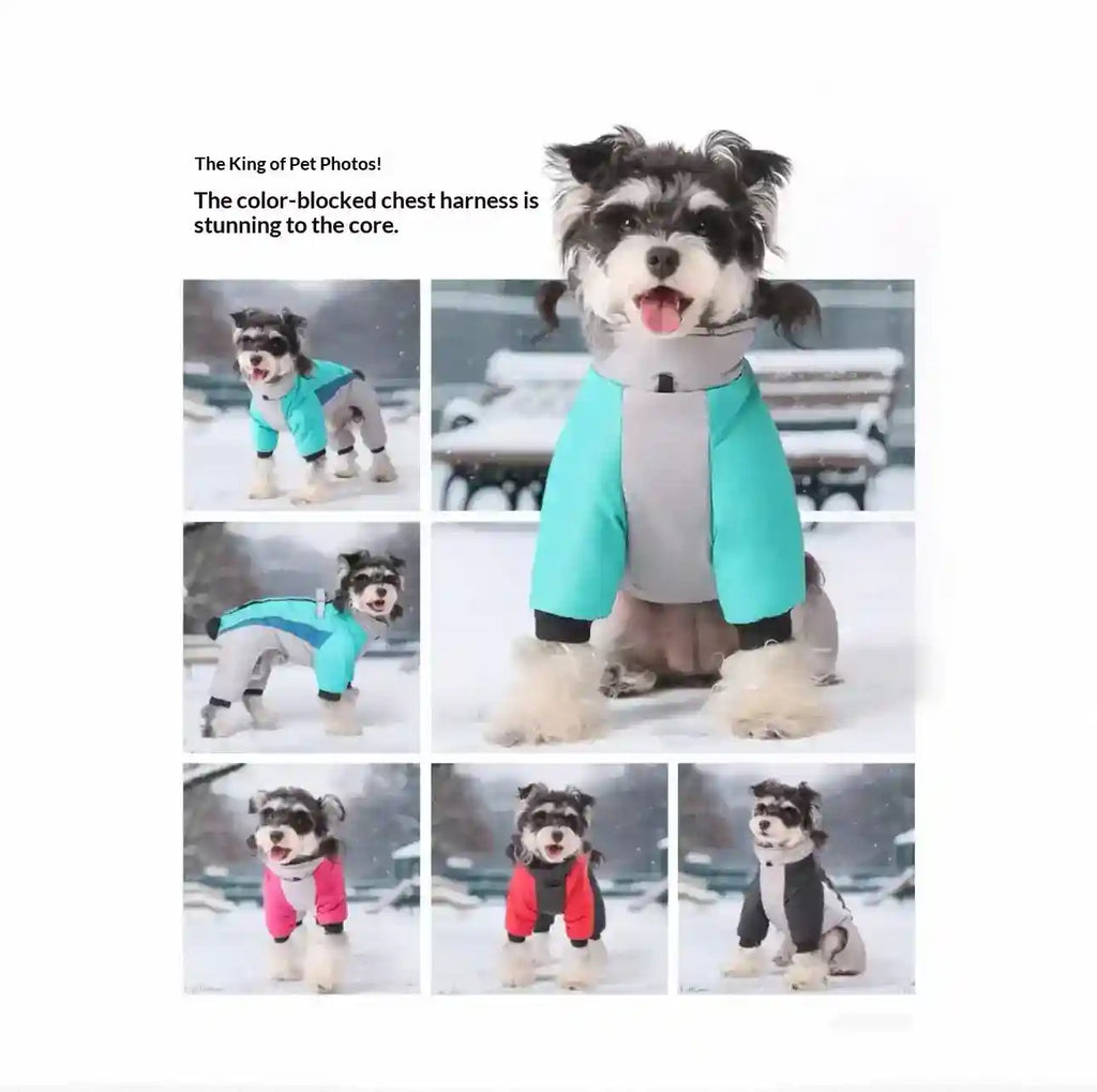 犬用防水ブリザードコート - 雪と氷用