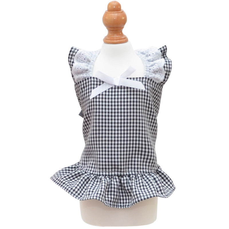 Vestito per Barboncino Toy con Fiocchetto - Modello Ribbon, Eleganza e Comfort