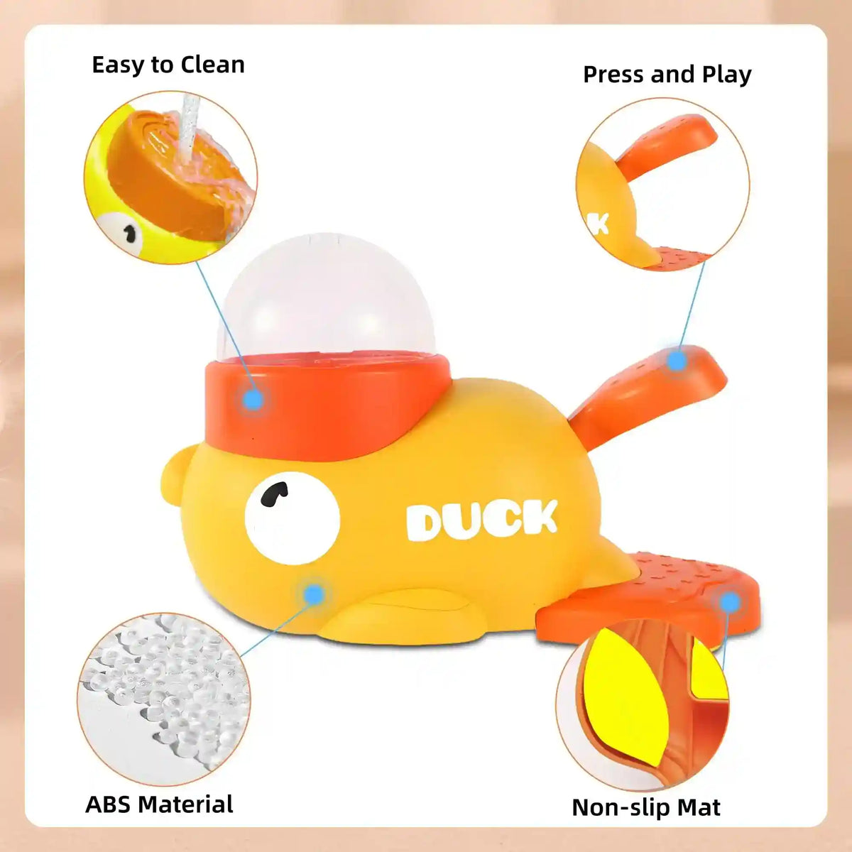 Dispenser Anatra Cani Gatti Interattivo Puzzle Snack by Dog Moda