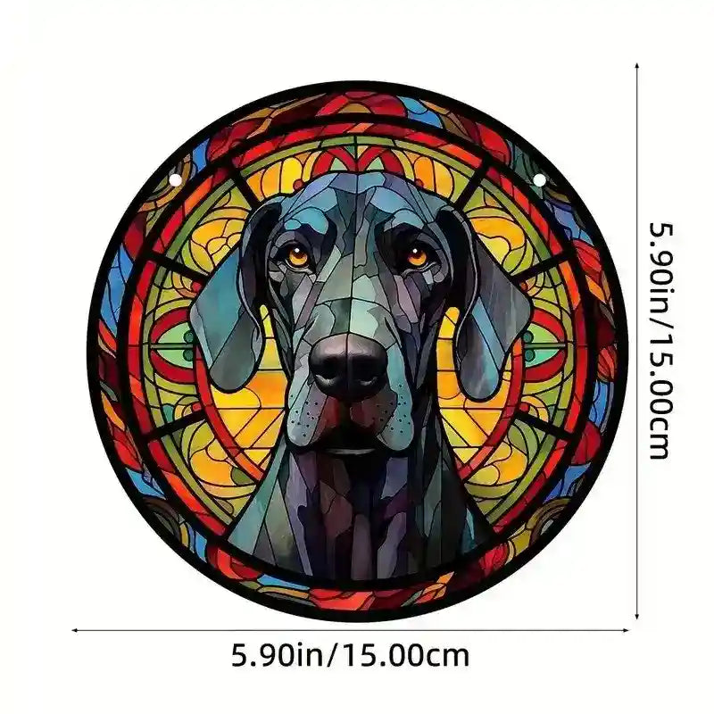 Pendaglio Cani Colorato con Catenella - Diverse Razze by Dog Moda