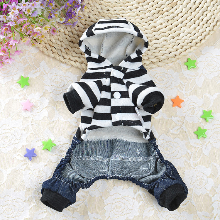 TeddyStyle - Vestitino Elegante per Cani con Salopette o Gonnellina - Dog Moda