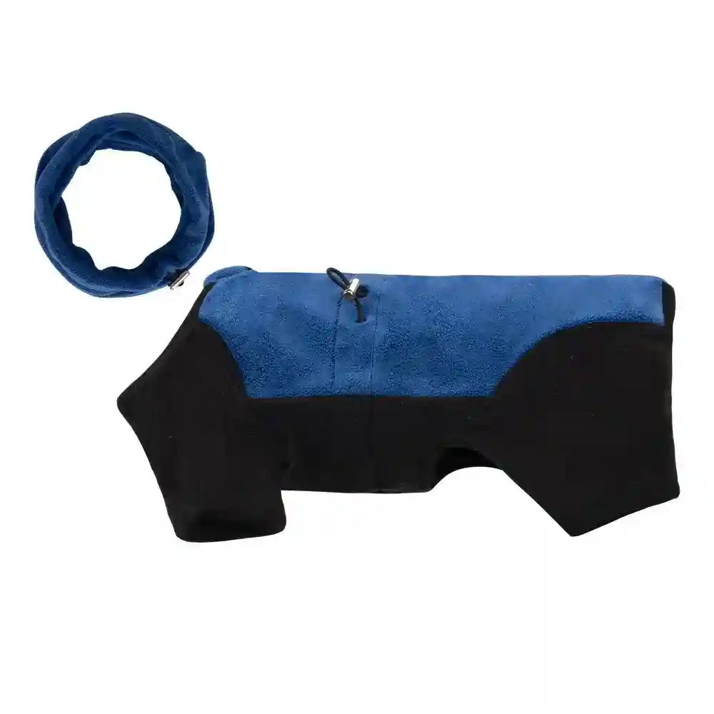 Cappotto Pile Cani Focus con Zip e Taschino - Invernale by Dog Moda