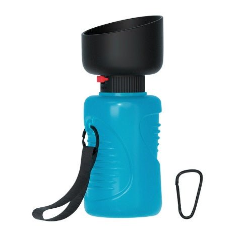Borraccia per Cani Portatile 2 - in - 1 con Ciotola Pieghevole – Impermeabile e a Prova di Perdite - Dog Moda