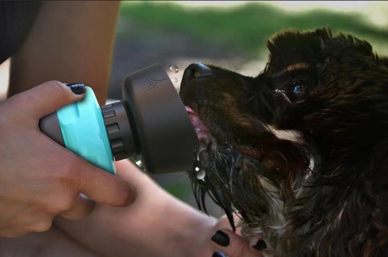 Borraccia per Cani Portatile 2 - in - 1 con Ciotola Pieghevole – Impermeabile e a Prova di Perdite - Dog Moda