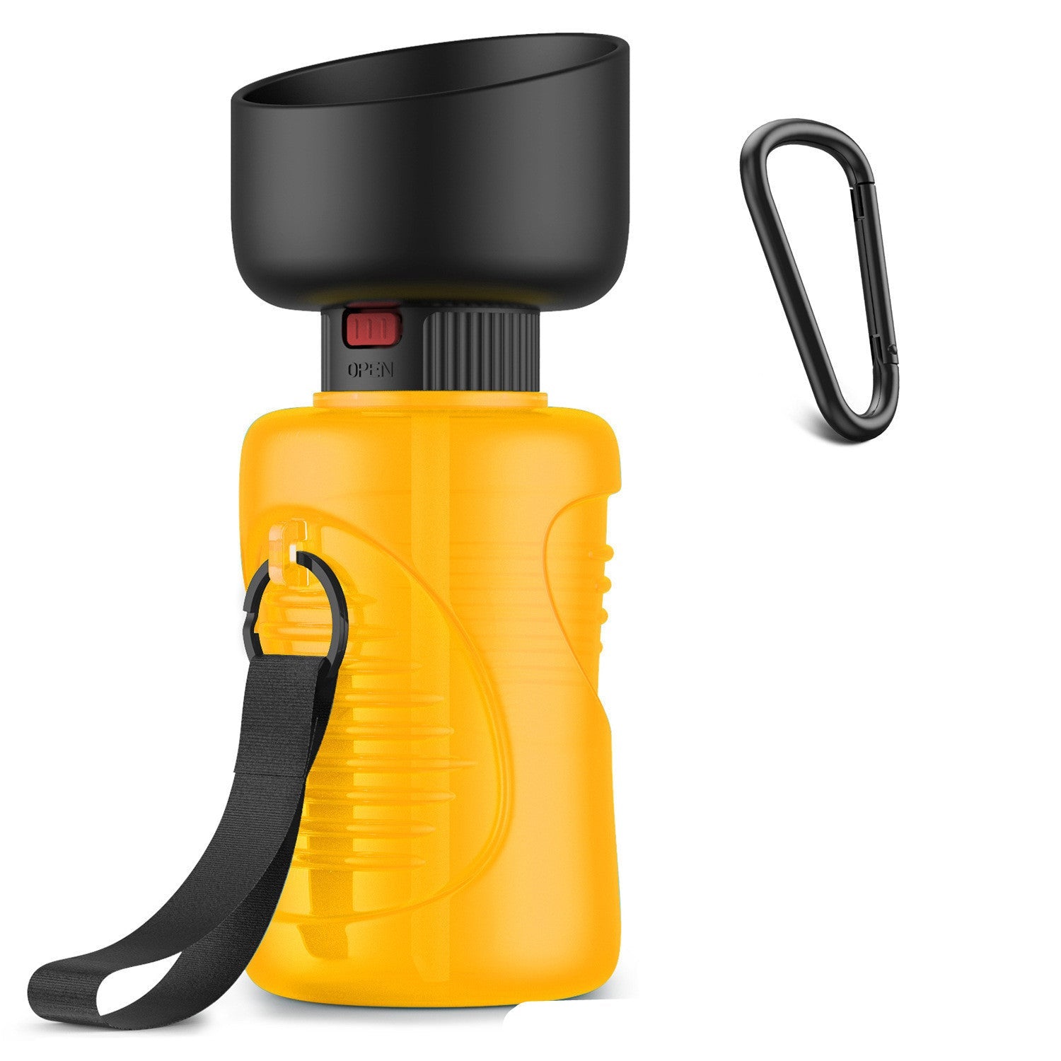Borraccia per Cani Portatile 2 - in - 1 con Ciotola Pieghevole – Impermeabile e a Prova di Perdite - Dog Moda