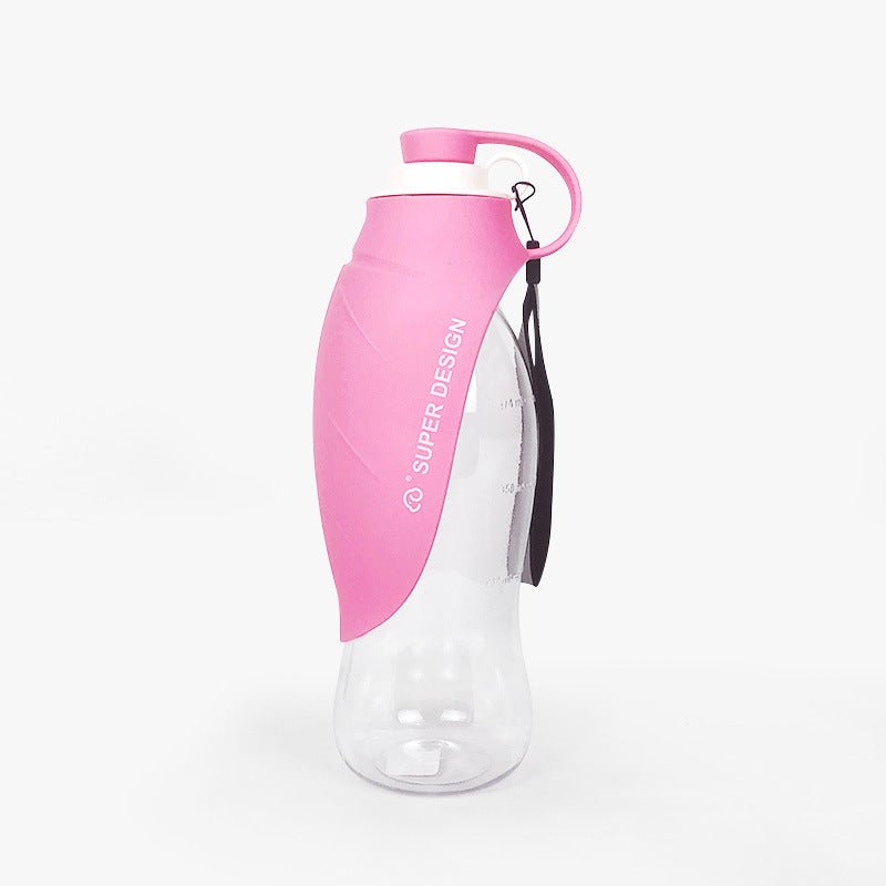 Borraccia per cani portatile da 600 ml "Foglia" - Dog Moda