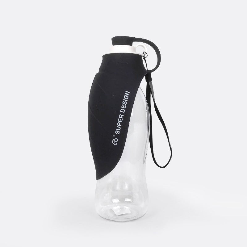 Borraccia per cani portatile da 600 ml "Foglia" - Dog Moda