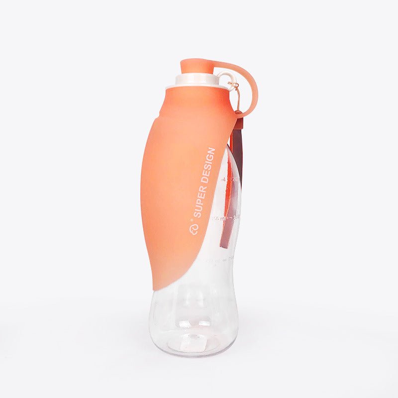 Borraccia per cani portatile da 600 ml "Foglia" - Dog Moda
