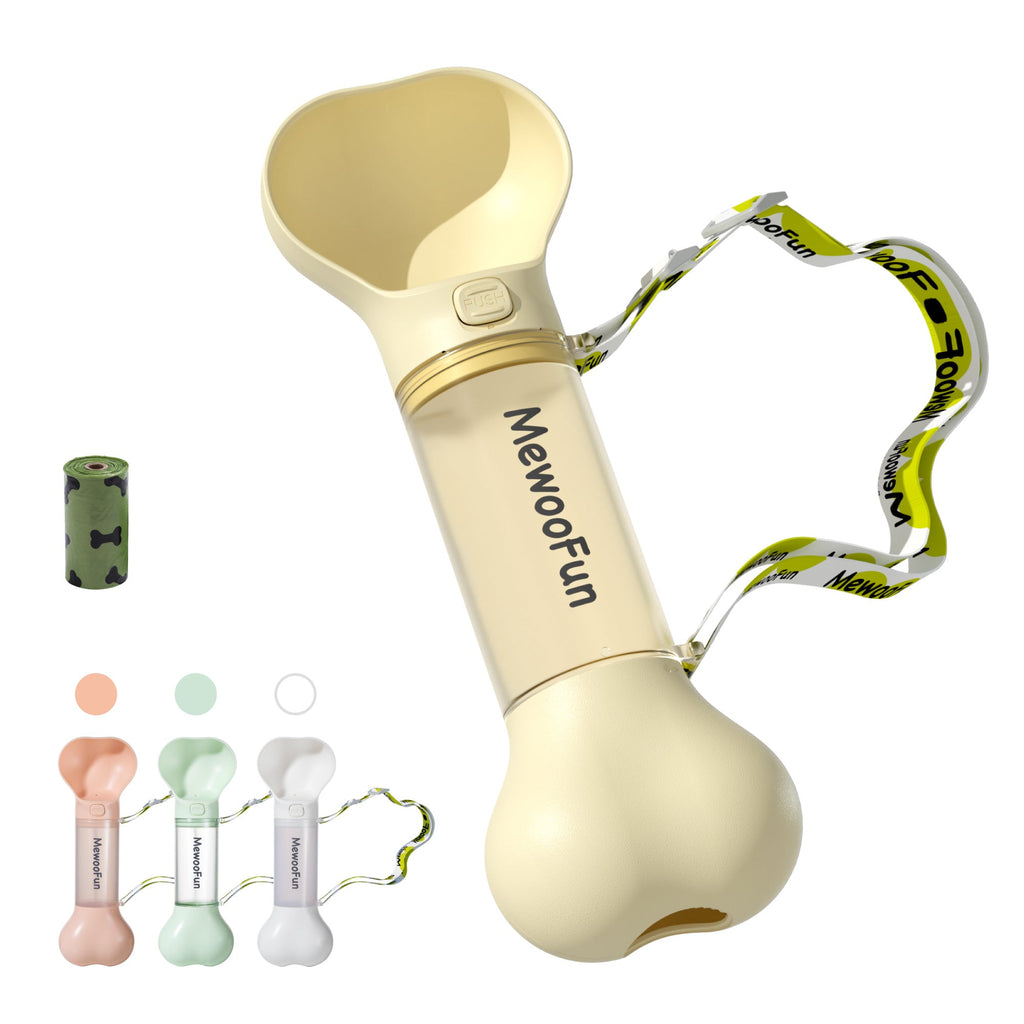 Borraccia per cani portatile multifunzione "MewooFun" - Dog Moda