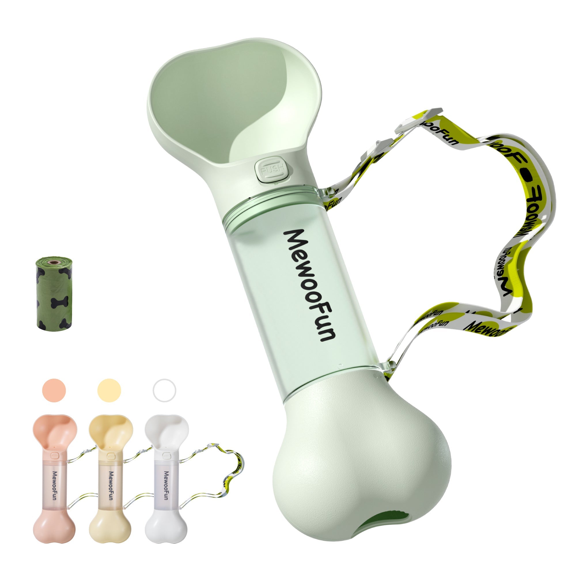 Borraccia per cani portatile multifunzione "MewooFun" - Dog Moda