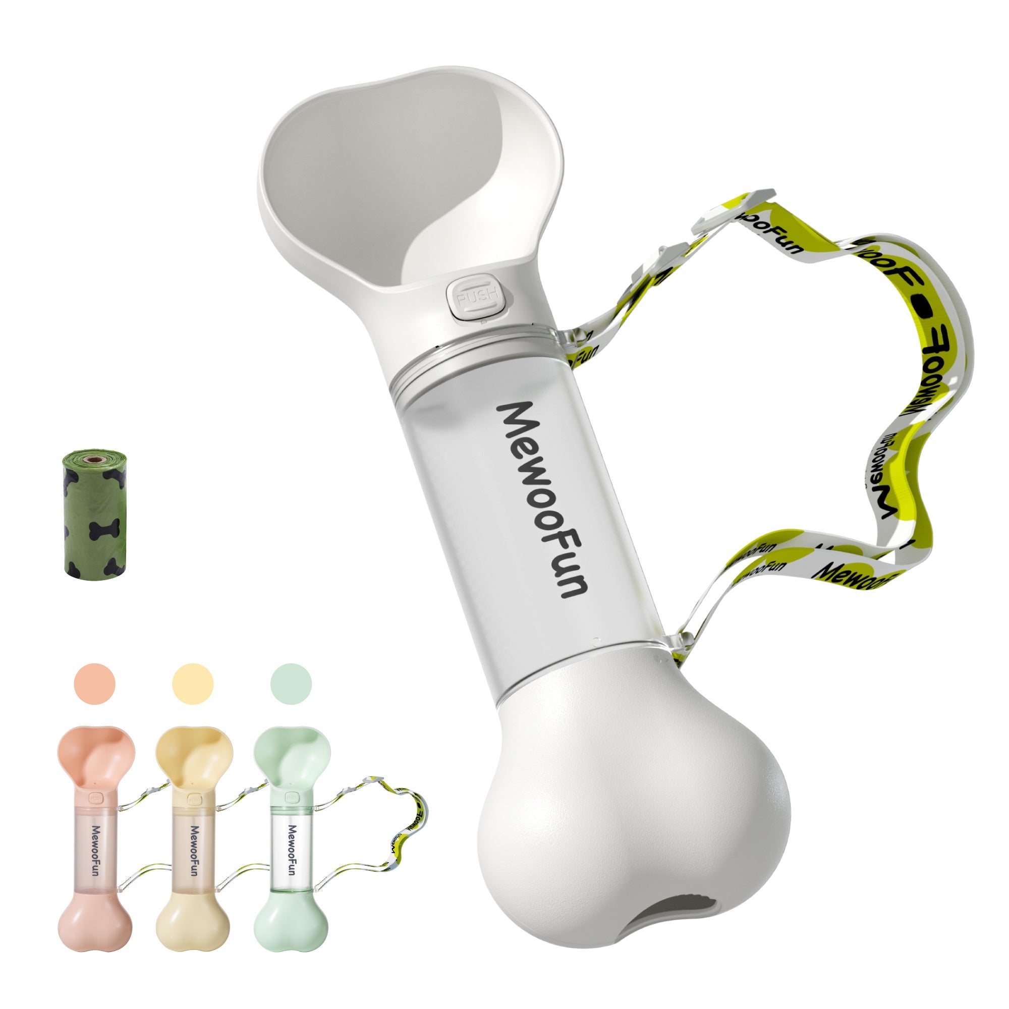 Borraccia per cani portatile multifunzione "MewooFun" - Dog Moda