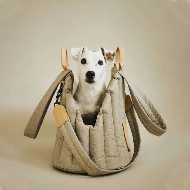 Borsa Trasportino "Lung" - Comfort e Stile per il Tuo Cane in Viaggio - Dog Moda