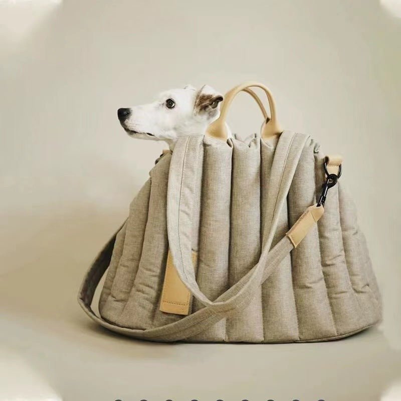 Borsa Trasportino "Lung" - Comfort e Stile per il Tuo Cane in Viaggio - Dog Moda
