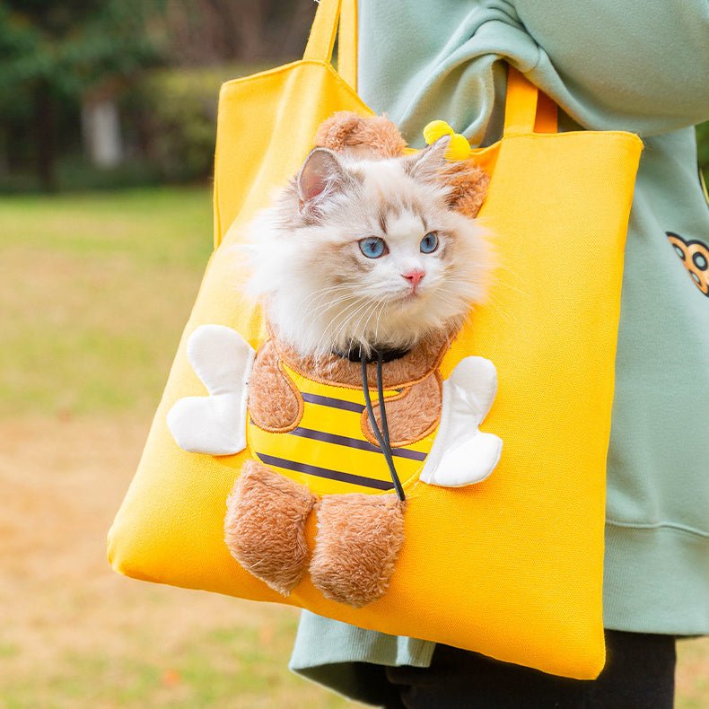 Borsa trasportino per cani e gatti "Bee Out" - Dog Moda