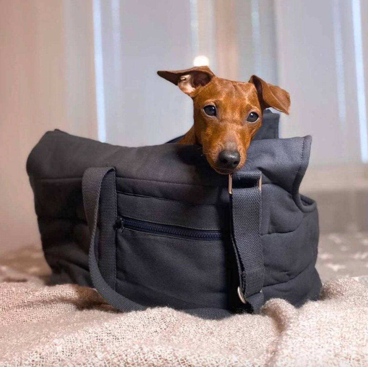 Borsa Trasportino "Soft Comfort" per Cani - Praticità e Stile in Movimento - Dog Moda