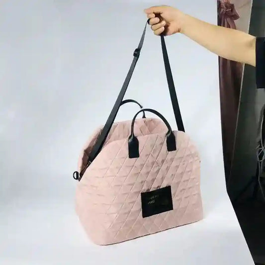 Borsa Trasportino Cani e Gatti Elegante - Good Morning Lovely by Dog Moda