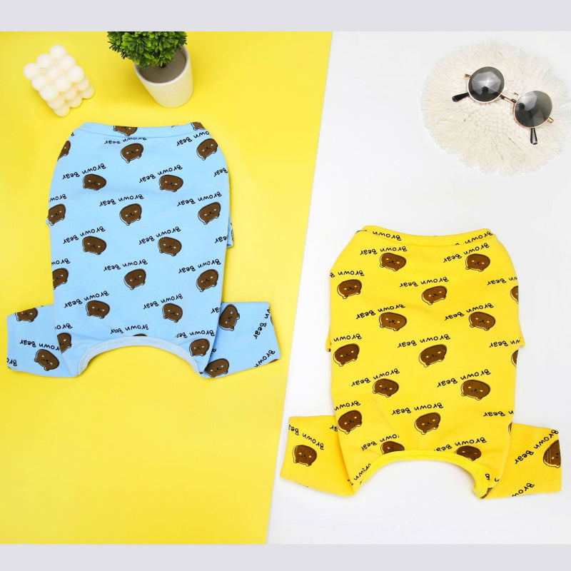 Brown Bear Dog Onesie T-Shirt