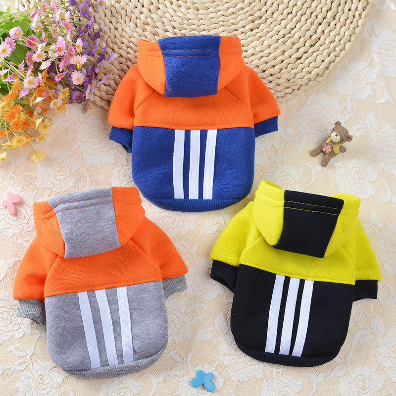 Dog Fleece Sweatshirt "Leo" - Sporty Style, Soft and Warm