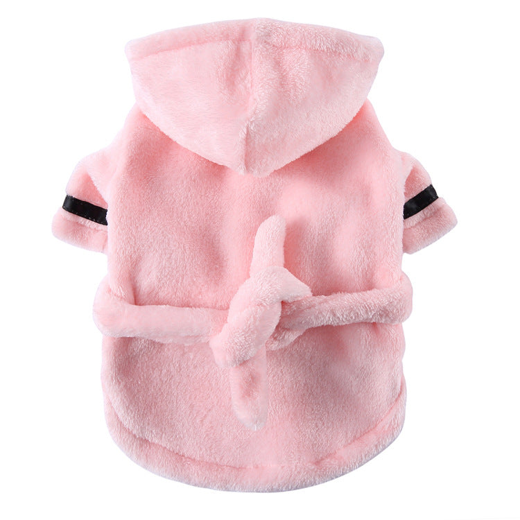 Bathrobe for Dogs and Cats - Soft and Absorbent