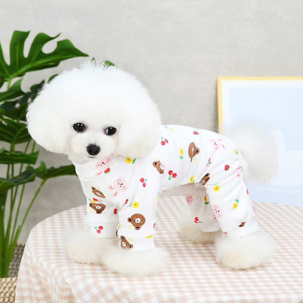 Maltese Dog Pajamas "Honey" - Comfort and Style for Four-Legged Dogs 