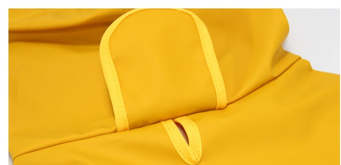 Waterproof Dog Cape with Visor - Total Protection for Your 4-Legged Friend