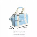 Borsa Transportväska Blå Port Hundar Katter - 39x29x19cm