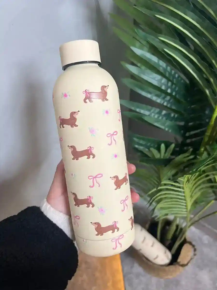 Borraccia Termica Bassotto - Idea Regalo Amanti Cani by Dog Moda