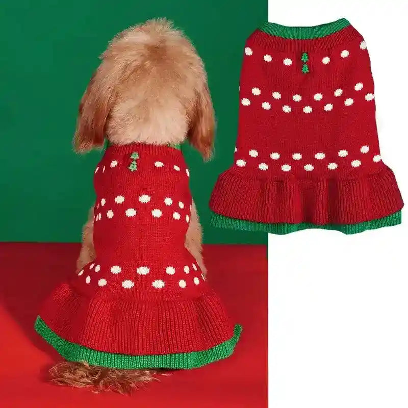Maglione Natale per Cani - 11 Fantasie Babbo Natale Renne by Dog Moda