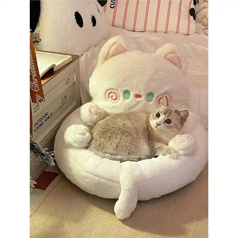 Cuccia a Tema per Gatti - Alberello, Divanetto e Gattino by Dog Moda