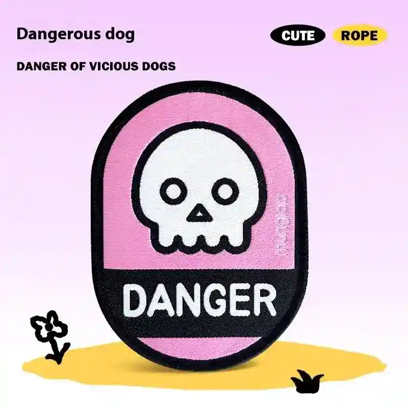 Piastrine Identificative per Guinzaglio - Messaggi per Cani by null
