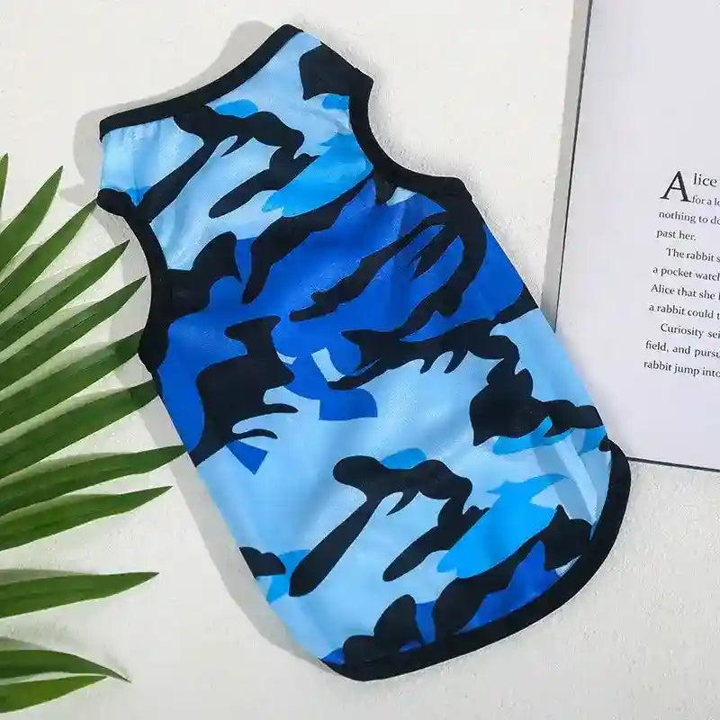Maglia per Cani Camouflage - New Camouflage Vest Dog Clothes by Dog Moda