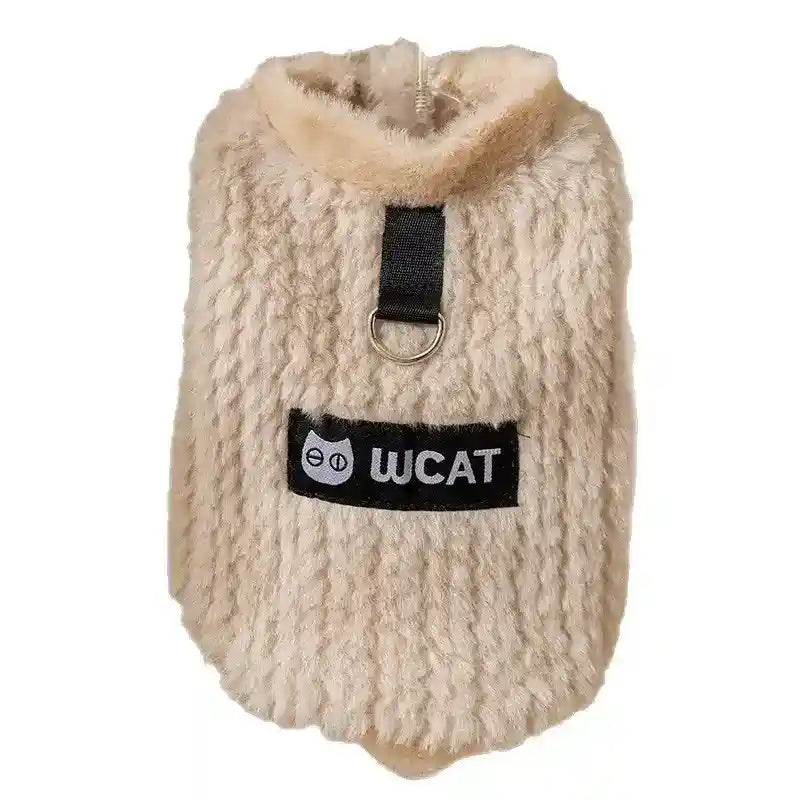 Gilet Fuzzy per Cani - Morbido con Anello Guinzaglio by Dog Moda