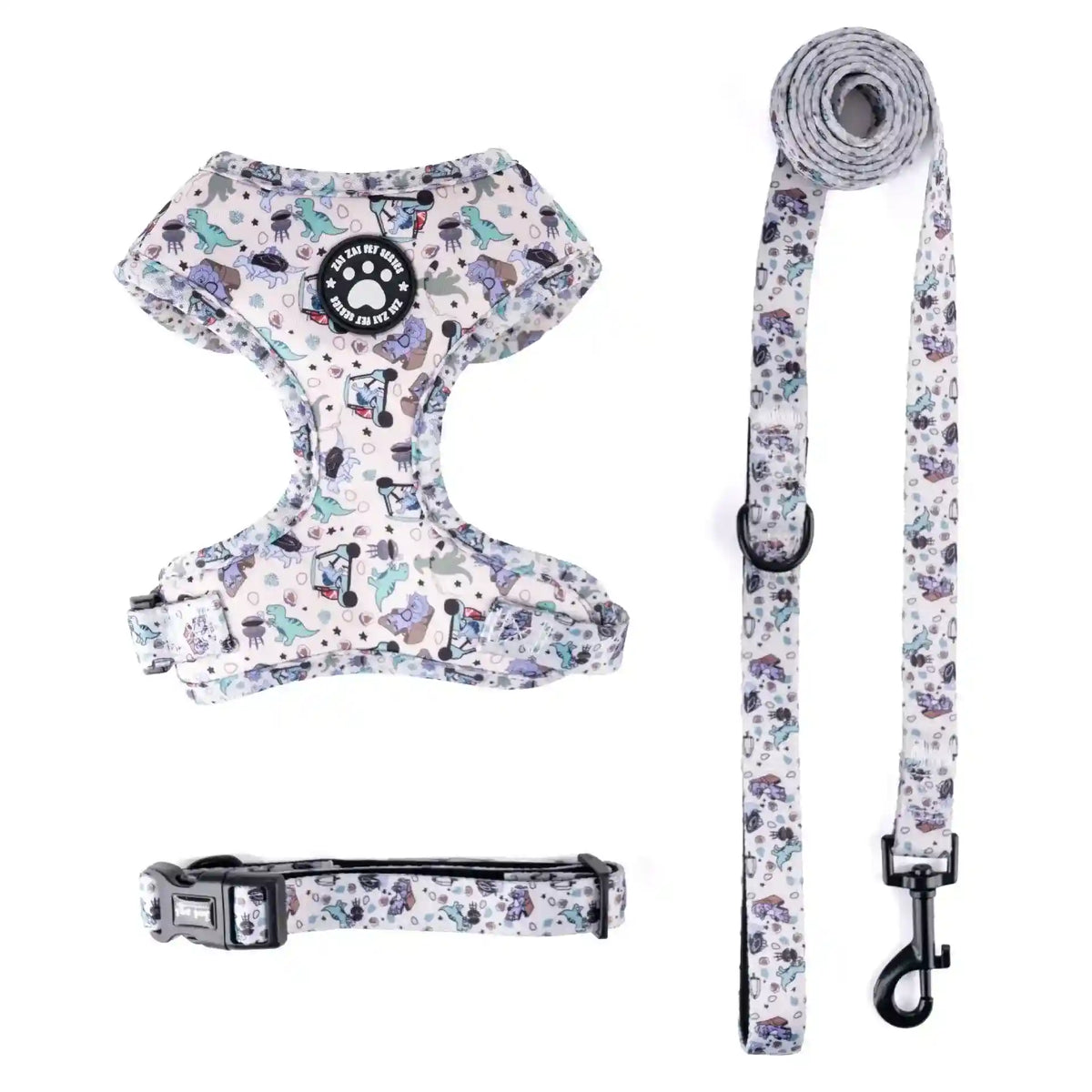Set Pettorina Collare Guinzaglio Cani Perfect Paw by Dog Moda