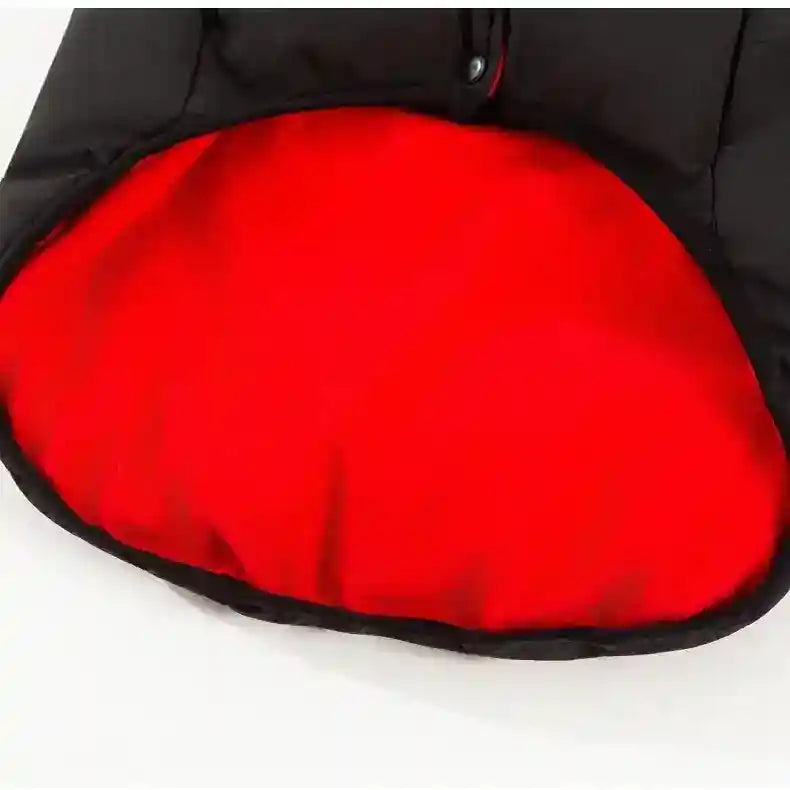 Cappotto HipiDog Cani Taglia Grande - Imbottito Pile Tasche by Dog Moda
