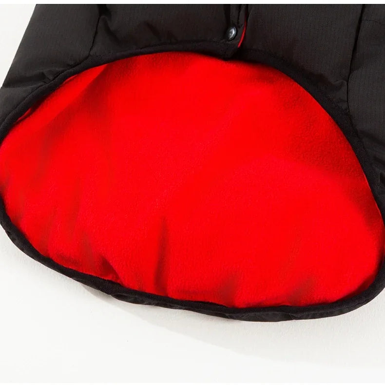 HipiDog Coat for Large Dogs - Padded Fleece with Pockets