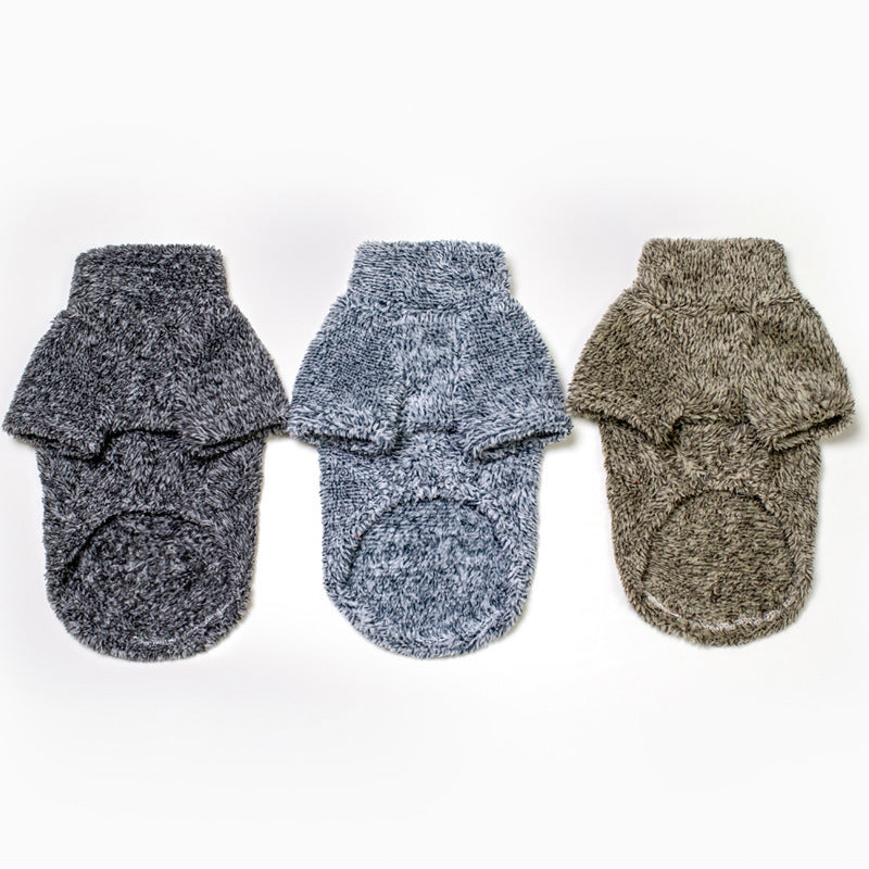 "Coral" Fleece Dog Sweater | Warm, Soft and Snug