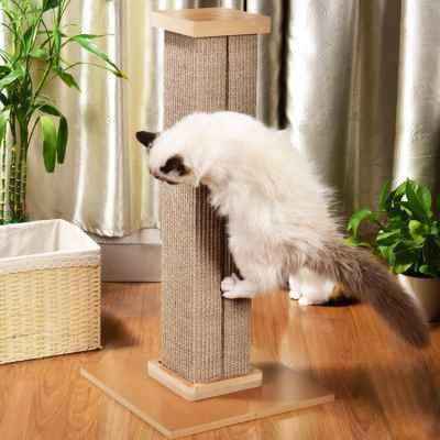 Torre Tiragraffi Gatti 80cm - Legno e Sisal Naturale by Dog Moda