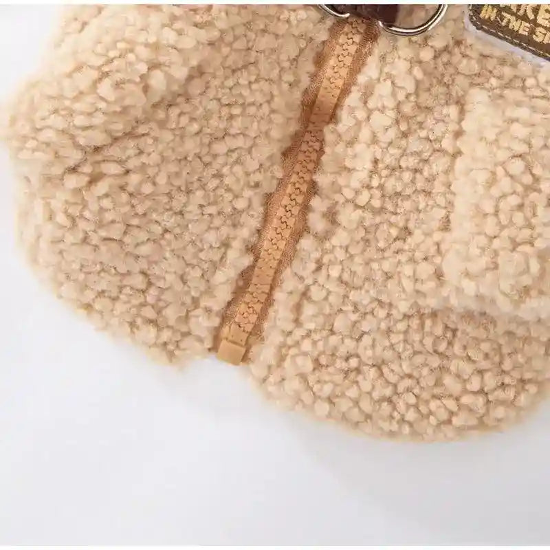 Chaqueta de forro polar para perros Wake Me In Spring - Parche Ardilla