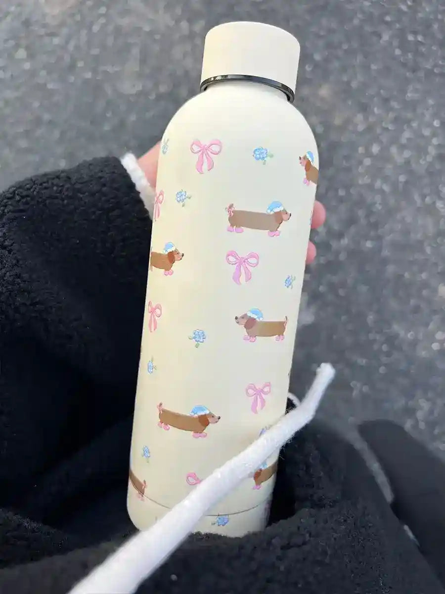 Borraccia Termica Bassotto - Idea Regalo Amanti Cani by Dog Moda