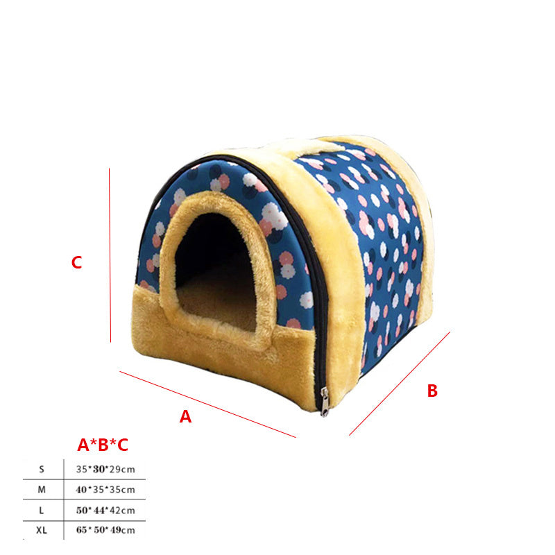 Faltbare Hunde- und Katzenhütte - Soft Nest
