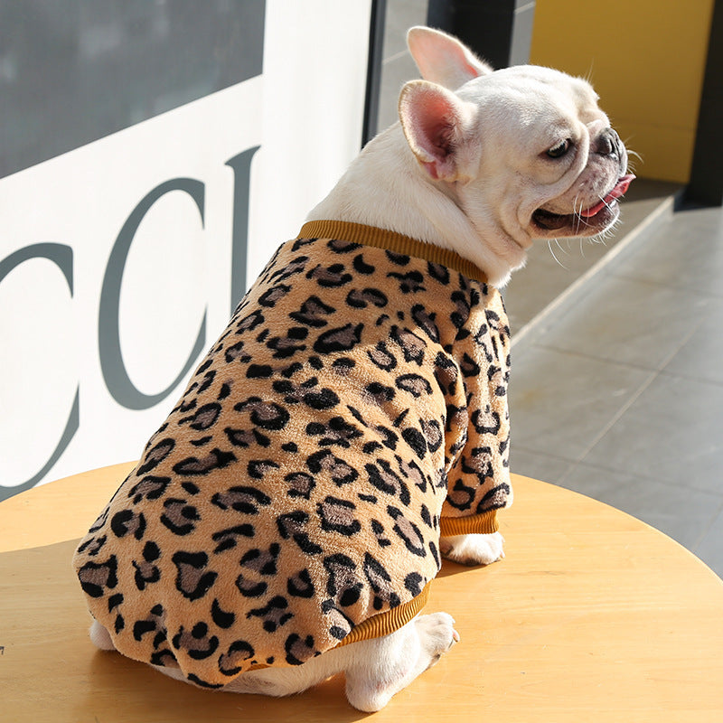 Leopard Dog Hoodie "Baffo Pardo" - Wild Style and Comfort