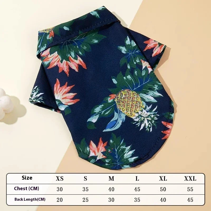 Hawaiihemd mit Katzenmotiv – leicht und luftig für den Sommer