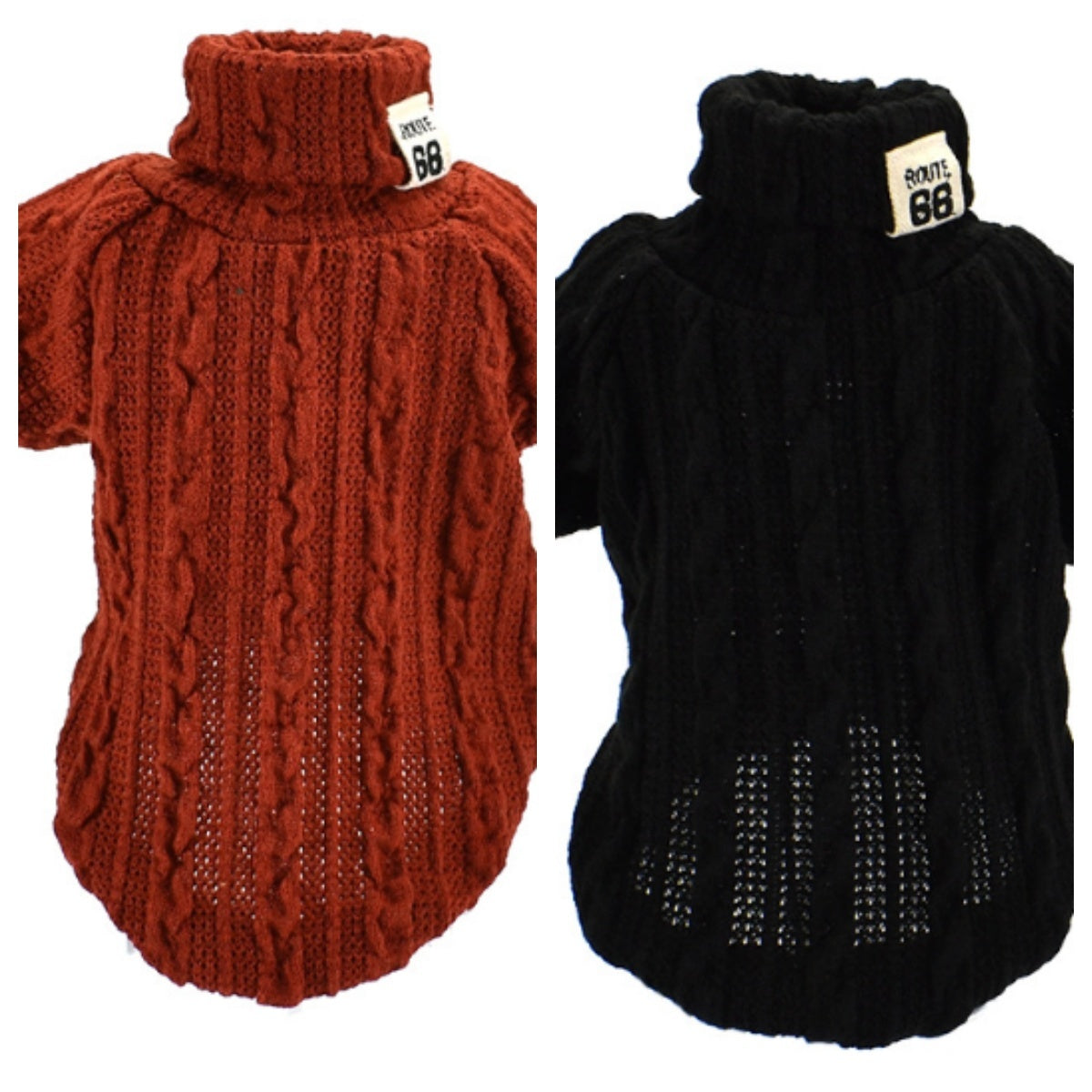Maglione intrecciato modello "Warm" per cani di piccola taglia - Dog Moda