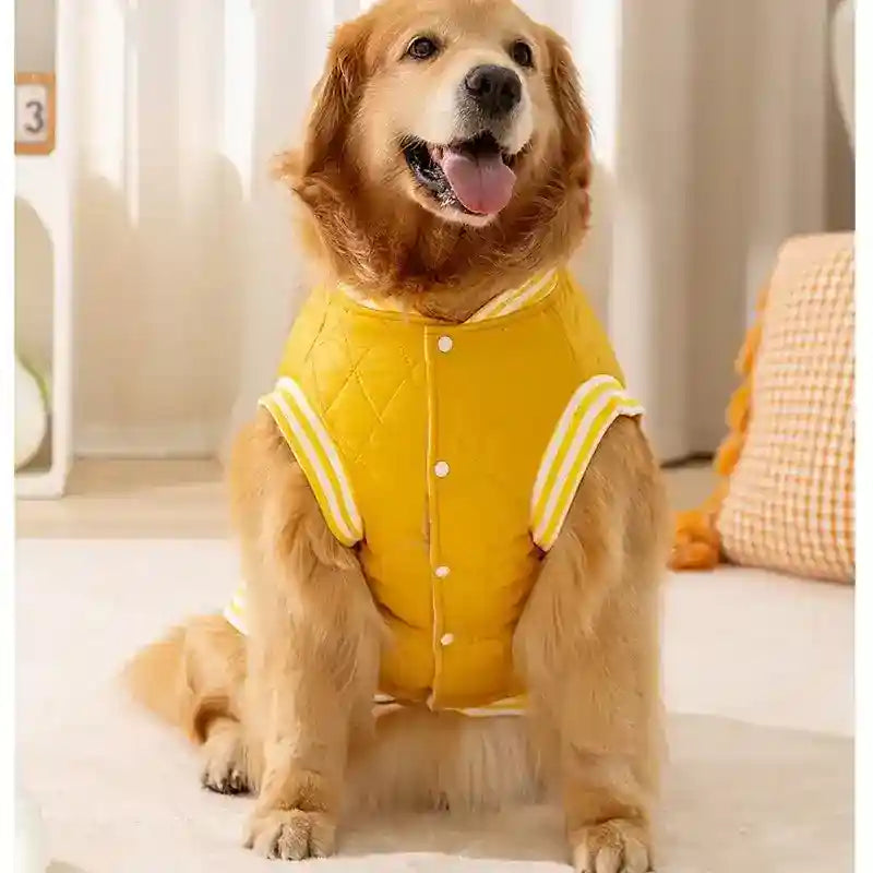 Cappotto Cani Taglia Grande Lucky Dog - Imbottito Caldo