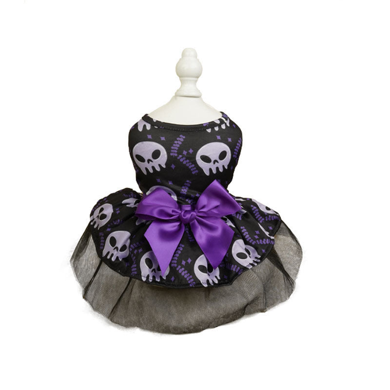 Halloween Themed Dog Dress for Girls – Two Scary and Adorable Designs!
